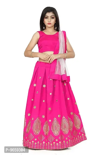 Girls' Designer Lehenga Sets 3 Pieces Indian Part Dress Set 3 to 13 Years  Sizes | eBay