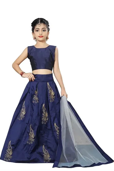 Designer Girls Lehenga Choli Readymade Ethnic Wear Kids Lehenga, Festive  Wear | eBay