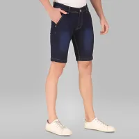 Sobbers Polycotton Casual Comfortable Mid Rise Regular Short for Men-thumb2