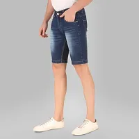 Sobbers Polycotton Casual Comfortable Mid Rise Regular Shorts for Men-thumb3