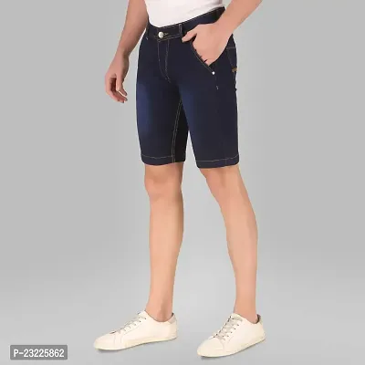 Sobbers Polycotton Casual Comfortable Mid Rise Regular Short for Men-thumb4