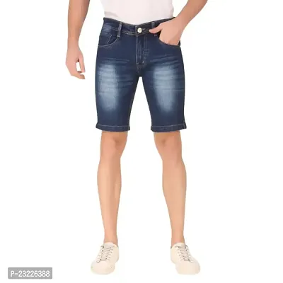 Sobbers Polycotton Casual Comfortable Mid Rise Regular Shorts for Men
