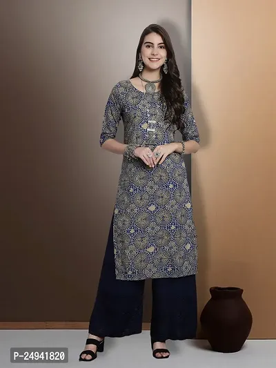 Stylish Fancy Designer Crepe Kurta For Women-thumb2