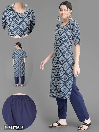 Fancy Crepe Kurta Bottom Set For Women-thumb0