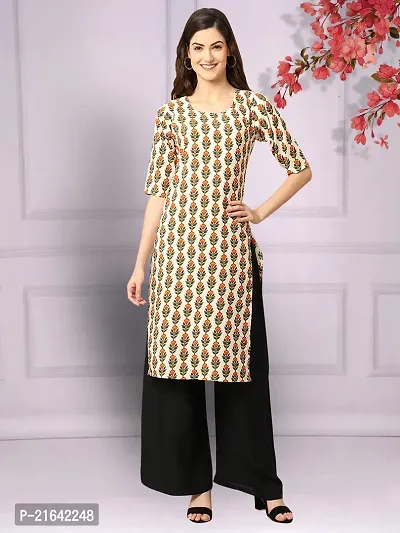 Stylish Crepe Stitched Kurta For Women