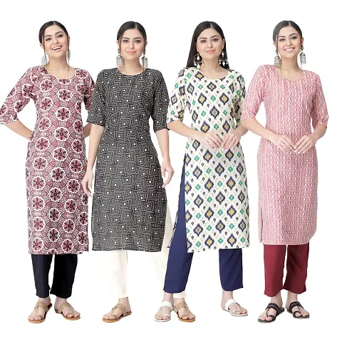 Classic Crepe Kurtis Combo For Women