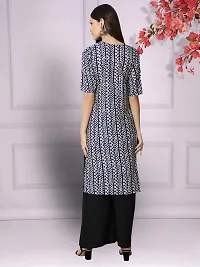 Stylish Crepe Stitched Kurta For Women-thumb2