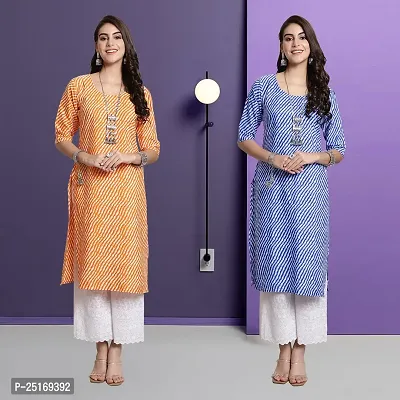 Fancy Crepe Kurtas For Women Pack Of 2