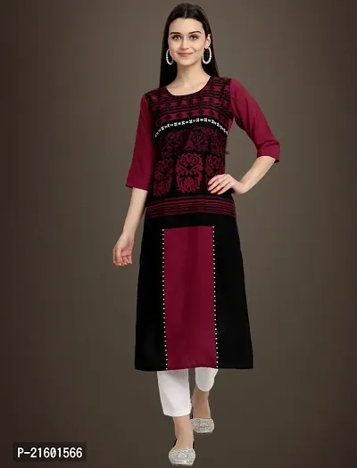 Best Trendy Crepe Printed Kurti For Women Combo Of 2-thumb3