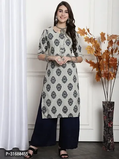 Fancy Crepe Printed Kurtas For Women Pack Of 6-thumb5