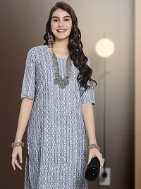 Stylish Fancy Designer Crepe Kurta For Women-thumb2