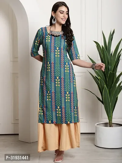 Stylish Multicoloured Crepe Kurta For Women Combo Of 6-thumb4