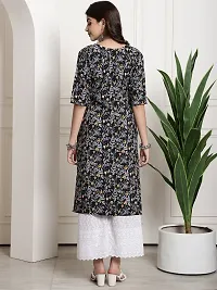 Fancy Crepe Printed Kurtas For Women Pack Of 6-thumb2