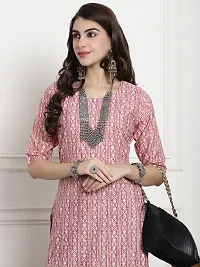 Stylish Multicoloured Crepe Printed Kurta For Women Combo Of 2-thumb1