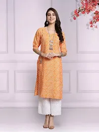 Attractive Multicoloured Printed Crepe Kurta Combo Of 2-thumb1