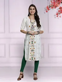 Stylish Multicoloured Crepe Printed Stitched Kurta For Women Pack Of 2-thumb2