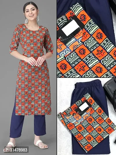 Fancy Crepe Kurta Bottom Set For Women