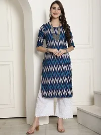 Stylish Multicoloured Crepe Kurta For Women Pack of 5-thumb2