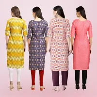 Women Stylish Crepe Printed Straight Kurta-thumb1