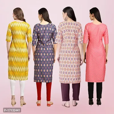 Women Stylish Crepe Printed Straight Kurta-thumb2