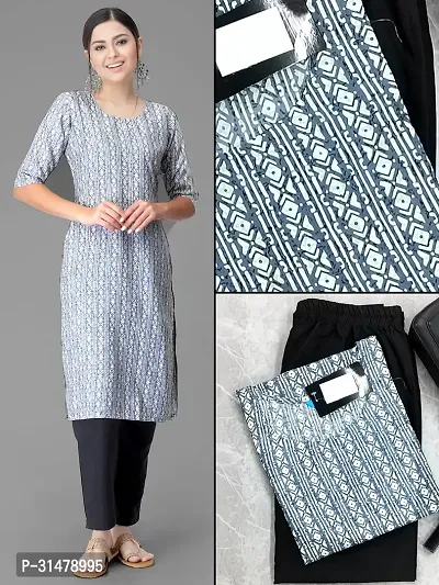 Fancy Crepe Kurta Bottom Set For Women