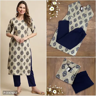 Fancy Crepe Kurta Bottom Set For Women-thumb0