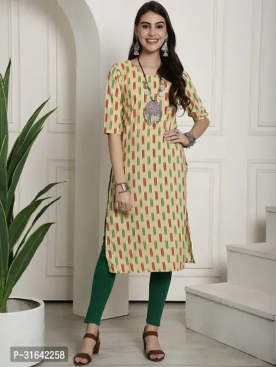 Stylish Multicoloured Crepe Kurta For Women Pack of 5-thumb3