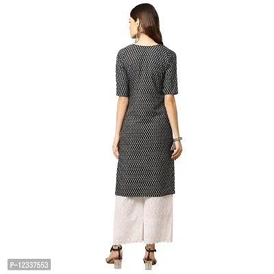 Elite Crepe Printed Straight Stitched Kurta For Women- Pack Of 3-thumb2