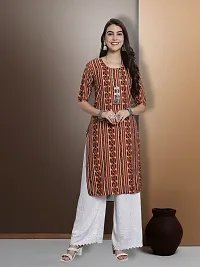 Stylish Fancy Designer Crepe Kurta For Women-thumb1