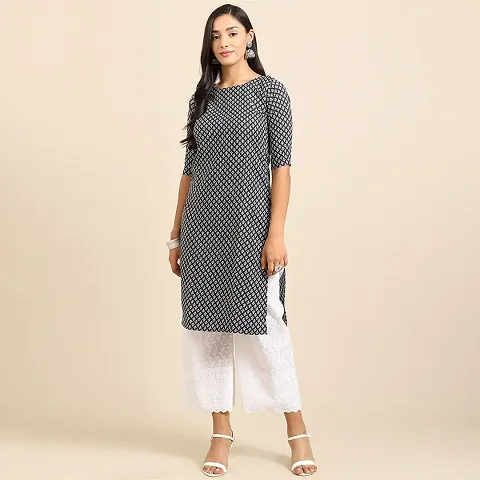 Stylish Crepe Straight Kurta