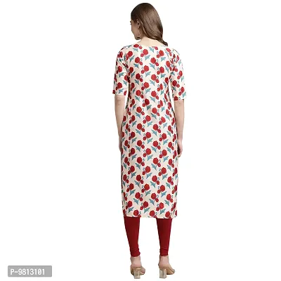 Women Crepe Digital Printed Straight Kurti  Pack of 6-thumb5