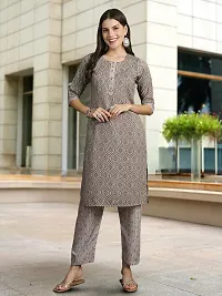 Fancy Cotton Blend Kurta Bottom And Dupatta Set For Women-thumb3