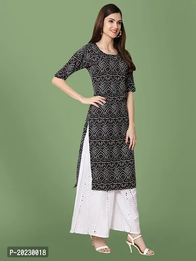 Stylish Crepe Printed Kurti For Women-thumb3