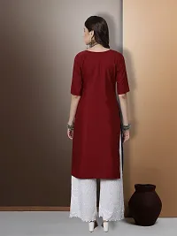 Stylish Fancy Designer American Crepe Kurta For Women-thumb2