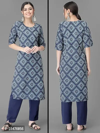 Fancy Crepe Kurta Bottom Set For Women-thumb0