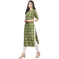 Stylish Women Crepe Straight Kurta-thumb1