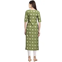 Stylish Women Crepe Straight Kurta-thumb3