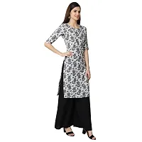 Stylish Women Crepe Straight Kurta-thumb1