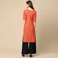 Stylish Women Crepe Straight Kurta-thumb4