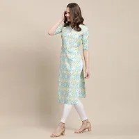 Stylish Women Crepe Straight Kurta-thumb1