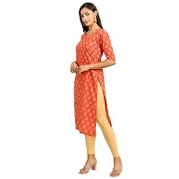 Stylish Women Crepe Straight Kurta-thumb1