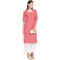 Stylish Women Crepe Straight Kurta-thumb1