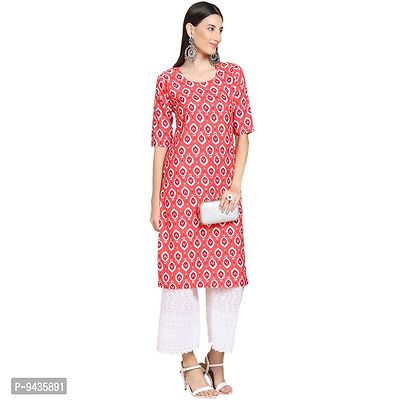 Stylish Women Crepe Straight Kurta-thumb2