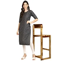 Stylish Women Crepe Straight Kurta-thumb3