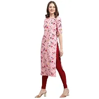 Stylish Women Crepe Straight Kurta-thumb1