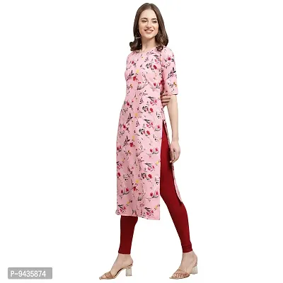 Stylish Women Crepe Straight Kurta-thumb2