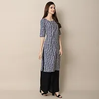 Stylish Women Crepe Straight Kurta-thumb2