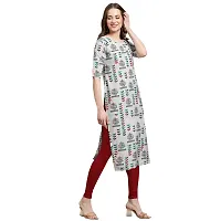 Stylish Women Crepe Straight Kurta-thumb1