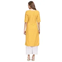 Stylish Women Crepe Straight Kurta-thumb3