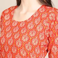 Stylish Women Crepe Straight Kurta-thumb3